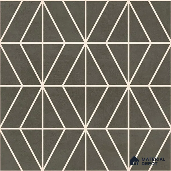 Moroccan Wall & Floor Tile TL 07261 Trend Cedar Decor 6001 200 mm x 200 mm Matte Finish Vitrified Tile - 8 mm | 4 Random Design | Suitable For living Room, Bedroom, Kitchen | Please Expect a Slight Variation of Pattern