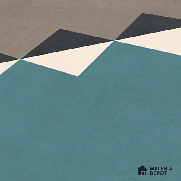 Moroccan Wall & Floor Tile TL 07270 Trend Late Decor 5008 200 mm x 200 mm Matte Finish Vitrified Tile - 8 mm | 4 Random Design | Suitable For living Room, Bedroom, Kitchen | Please Expect a Slight Variation of Pattern