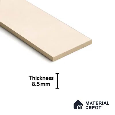 Subway Matte Finish Beige Vitrified Wall Tile | TL 07363 B 12 inch x 3 inch - 8.5 mm | Suitable For Bathroom, Kitchen Backsplash & Restaurant