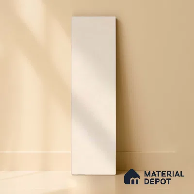 Subway Matte Finish Beige Vitrified Wall Tile | TL 07363 B 12 inch x 3 inch - 8.5 mm | Suitable For Bathroom, Kitchen Backsplash & Restaurant