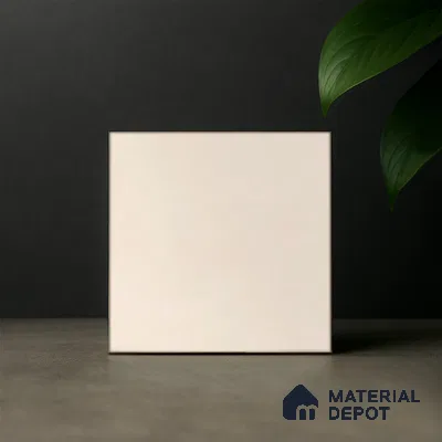 Subway Wall & Floor Matte Finish Beige Vitrified Tile | TL 07363 8 inch x 8 inch - 8 mm | Suitable For Bathroom, Kitchen Backsplash & Restaurant