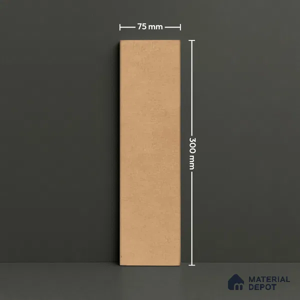 Subway Matte Finish Gold Vitrified Wall Tile | TL 07364 B 12 inch x 3 inch - 8.5 mm | Suitable For Bathroom, Kitchen Backsplash & Restaurant