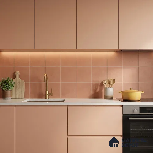Subway Wall & Floor Tile TL 07365 Trend Terra 200 mm x 200 mm Matte Finish Vitrified Tile - 8 mm | 4 Random Design | Suitable For living Room, Bedroom, Kitchen | Please Expect a Slight Variation of Pattern