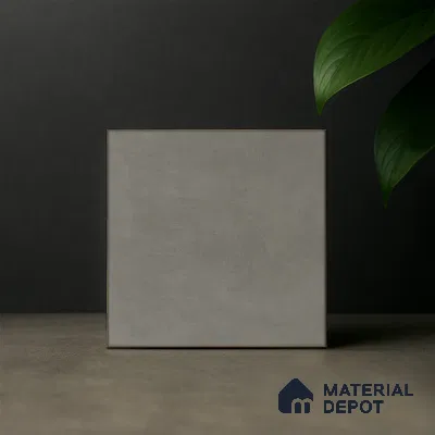 Subway Wall & Floor Matte Finish Grey Vitrified Tile | TL 07369 8 inch x 8 inch - 8 mm | Suitable For Bathroom, Kitchen Backsplash & Restaurant