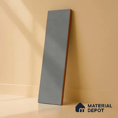 Subway Matte Finish Grey Vitrified Wall Tile | TL 07375 B 12 inch x 3 inch - 8.5 mm | Suitable For Bathroom, Kitchen Backsplash & Restaurant