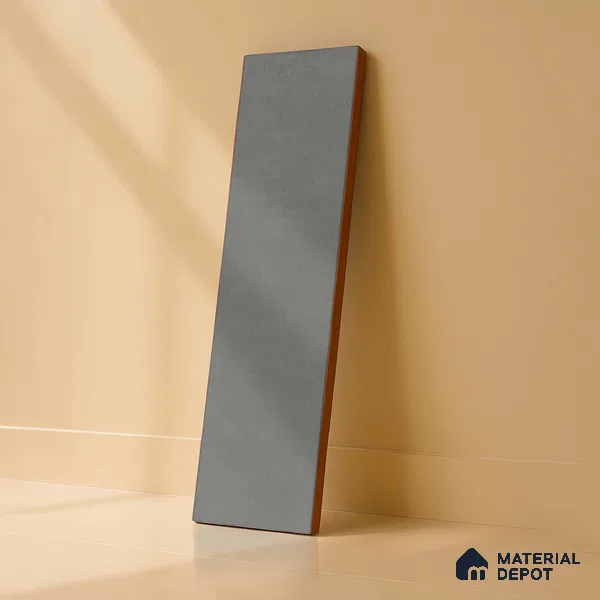 Subway Matte Finish Grey Vitrified Wall Tile | TL 07375 B 12 inch x 3 inch - 8.5 mm | Suitable For Bathroom, Kitchen Backsplash & Restaurant