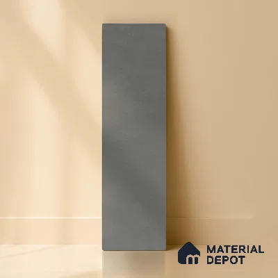 Subway Matte Finish Grey Vitrified Wall Tile | TL 07375 B 12 inch x 3 inch - 8.5 mm | Suitable For Bathroom, Kitchen Backsplash & Restaurant