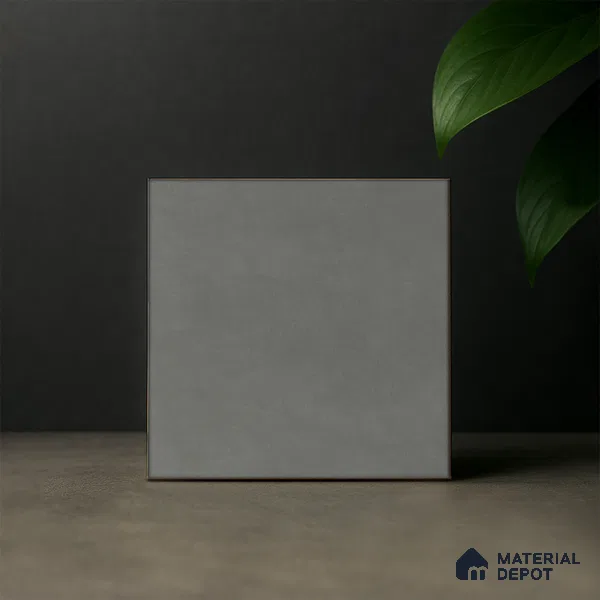 Subway Wall & Floor Matte Finish Grey Vitrified Tile | TL 07375 8 inch x 8 inch - 8 mm | Suitable For Bathroom, Kitchen Backsplash & Restaurant