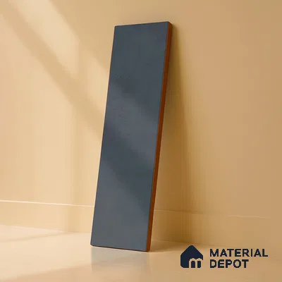 Subway Matte Finish Black Vitrified Wall Tile | TL 07376 B 12 inch x 3 inch - 8.5 mm | Suitable For Bathroom, Kitchen Backsplash & Restaurant