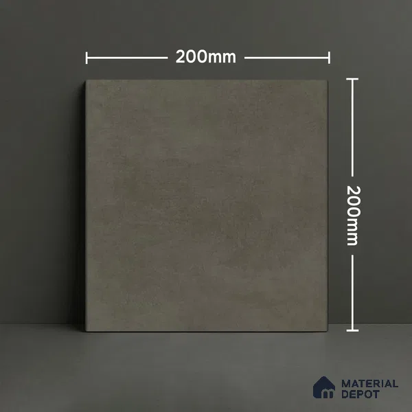 Subway Wall & Floor Tile TL 07377 Trend Cedar 200 mm x 200 mm Matte Finish Vitrified Tile - 8 mm | 4 Random Design | Suitable For Kitchen, Bathroom, Balcony | Please Expect a Slight Variation of Pattern