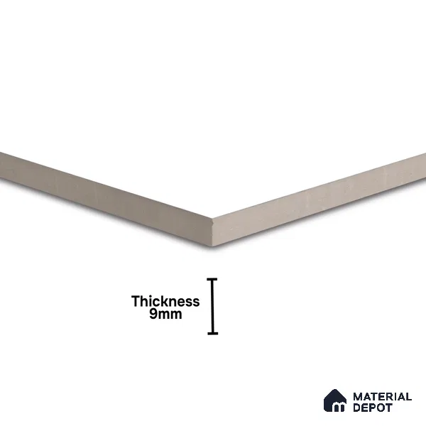 Plain Wall & Floor Tile TL 07378 Pure White 2 ft x 2 ft Glossy Finish Vitrified Tile - 9 mm | Suitable For Living Room, Kitchen, Bathroom