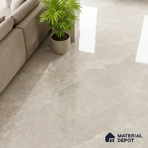 Marble Wall & Floor Tile TL 07383 Italian Galaxy 4 ft x 2 ft Glossy Finish Vitrified Tile - 9 mm | 4 Random Design | Suitable For living Room, Bedroom, Kitchen