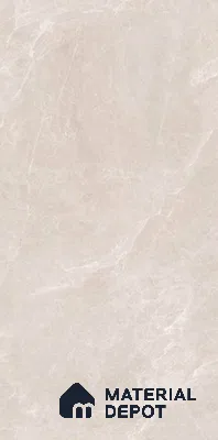 Marble Crema Marfil Wall & Floor Tile TL 07394 Mushroom Beige 4 ft x 2 ft Matte Finish Vitrified Tile - 9 mm | Suitable For Living Room, Bedroom, Kitchen