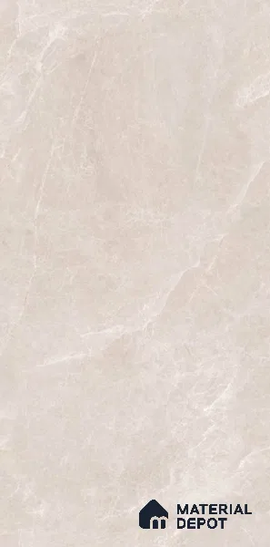 Marble Crema Marfil Wall & Floor Tile TL 07394 Mushroom Beige 4 ft x 2 ft Matte Finish Vitrified Tile - 9 mm | Suitable For Living Room, Bedroom, Kitchen
