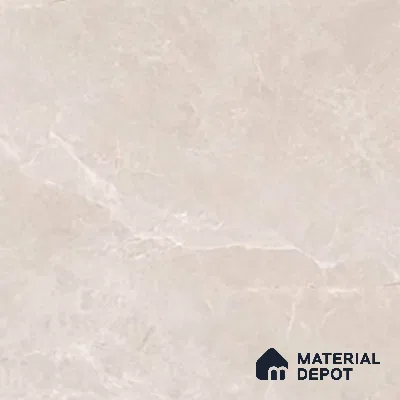Marble Crema Marfil Wall & Floor Tile TL 07394 Mushroom Beige 4 ft x 2 ft Matte Finish Vitrified Tile - 9 mm | Suitable For Living Room, Bedroom, Kitchen