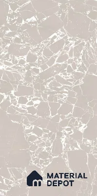 Marble Breccia Oniciata Wall & Floor Tile TL 07396 Taupe Beige 4 ft x 2 ft Matte Finish Vitrified Tile - 9 mm | Suitable For Living Room, Bedroom, Kitchen