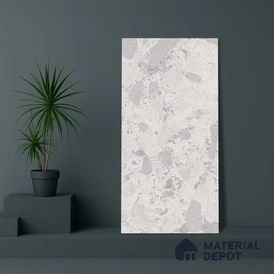 Carving Wall & Floor Tile TL 07397 Lucido Chips Light 4 ft x 2 ft Matte Finish Vitrified Tile - 9 mm | Suitable For Living Room, Bedroom, Kitchen
