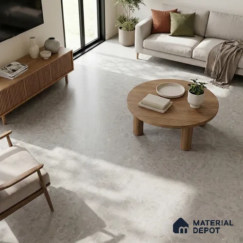 Carving Wall & Floor Tile TL 07399 Paris Stone 4 ft x 2 ft Matte Finish Vitrified Tile - 9 mm | Suitable For Living Room, Bedroom, Kitchen