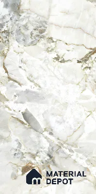 Marble Onyx Wall & Floor Tile TL 07405 Off-White 4 ft x 2 ft Matte Finish Vitrified Tile - 9 mm | Suitable For Living Room, Bedroom, Kitchen