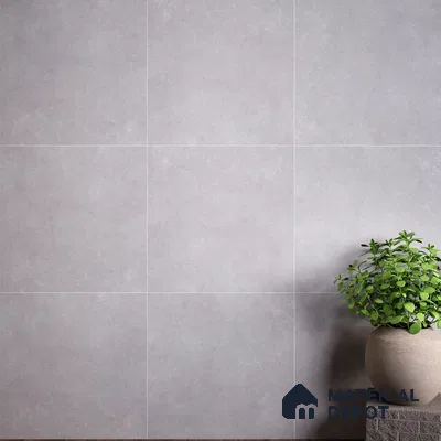 Stone Wall & Floor Tile TL 07409 Azzule Grey 2 ft x 2 ft Matte Finish Vitrified Tile - 9 mm | 4 Random Design | Suitable For living Room, Bedroom, Kitchen | Random Designs