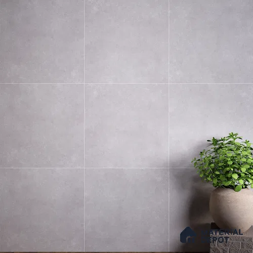 Stone Wall & Floor Tile TL 07409 Azzule Grey 2 ft x 2 ft Matte Finish Vitrified Tile - 9 mm | 4 Random Design | Suitable For living Room, Bedroom, Kitchen | Random Designs
