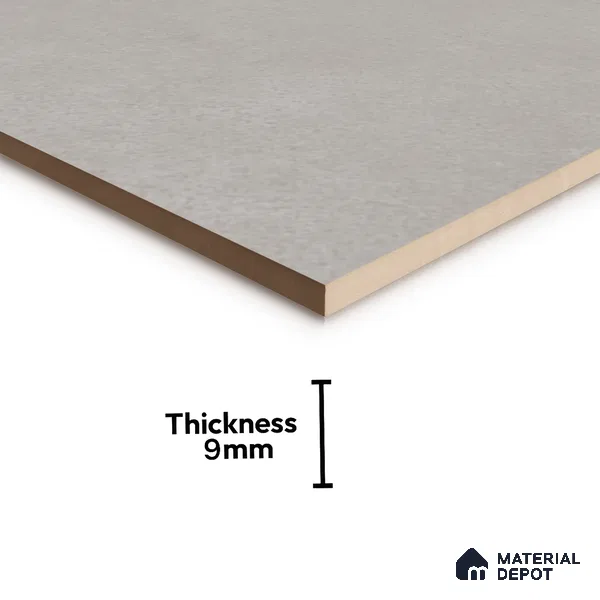Stone Wall & Floor Tile TL 07409 Azzule Grey 2 ft x 2 ft Matte Finish Vitrified Tile - 9 mm | 4 Random Design | Suitable For living Room, Bedroom, Kitchen | Random Designs