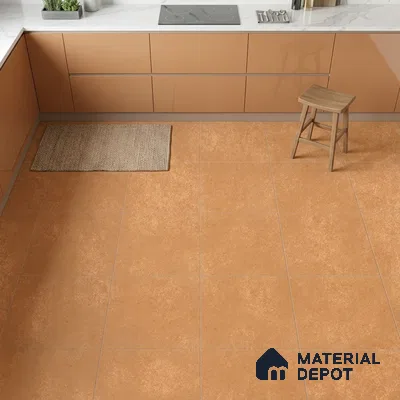 Cement Wall & Floor Tile TL 07410 Azzule Jaisalmer 2 ft x 2 ft Matte Finish Vitrified Tile - 9 mm | 4 Random Design | Suitable For living Room, Bedroom, Kitchen | Random Designs