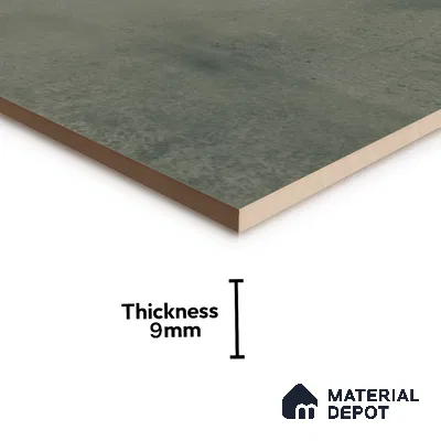 Stone Wall & Floor Tile TL 07415 Vint Jade 2 ft x 2 ft Matte Finish Vitrified Tile - 9 mm | Suitable For living Room, Bedroom, Bathroom | Random Designs