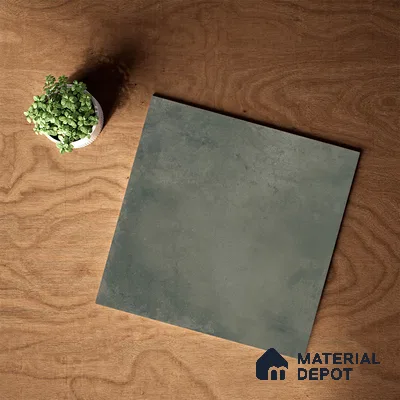 Stone Wall & Floor Tile TL 07415 Vint Jade 2 ft x 2 ft Matte Finish Vitrified Tile - 9 mm | Suitable For living Room, Bedroom, Bathroom | Random Designs