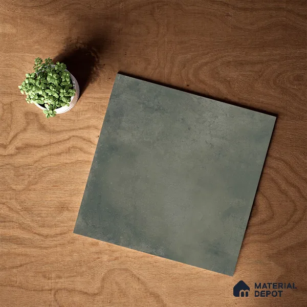 Stone Wall & Floor Tile TL 07415 Vint Jade 2 ft x 2 ft Matte Finish Vitrified Tile - 9 mm | Suitable For living Room, Bedroom, Bathroom | Random Designs