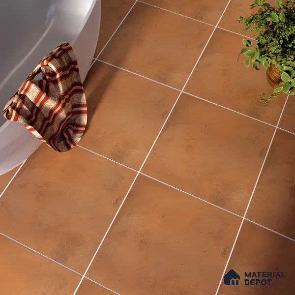 Stone Floor Tile TL 07416 Vint Terra 2 ft x 2 ft Matte Finish Vitrified Tile - 9 mm  | Suitable For Bathroom, Terrace & Balcony