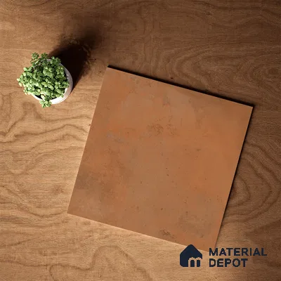 Stone Floor Tile TL 07416 Vint Terra 2 ft x 2 ft Matte Finish Vitrified Tile - 9 mm  | Suitable For Bathroom, Terrace & Balcony