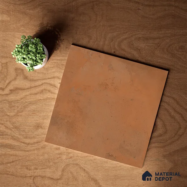 Stone Floor Tile TL 07416 Vint Terra 2 ft x 2 ft Matte Finish Vitrified Tile - 9 mm  | Suitable For Bathroom, Terrace & Balcony