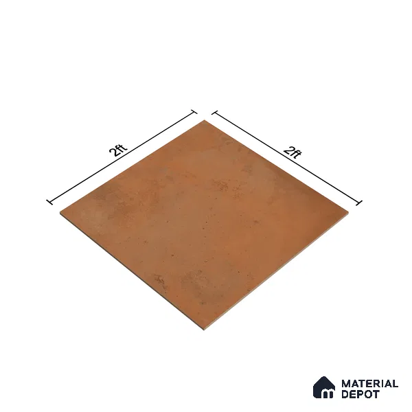 Stone Floor Tile TL 07416 Vint Terra 2 ft x 2 ft Matte Finish Vitrified Tile - 9 mm  | Suitable For Bathroom, Terrace & Balcony