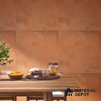 Stone Floor Tile TL 07416 Vint Terra 2 ft x 2 ft Matte Finish Vitrified Tile - 9 mm  | Suitable For Bathroom, Terrace & Balcony
