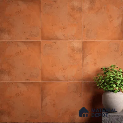 Stone Floor Tile TL 07416 Vint Terra 2 ft x 2 ft Matte Finish Vitrified Tile - 9 mm  | Suitable For Bathroom, Terrace & Balcony
