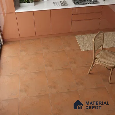 Stone Wall & Floor Tile TL 07416 Vint Terra 2 ft x 2 ft Matte Finish Vitrified Tile - 9 mm | Suitable For living Room, Bedroom, Bathroom (Sample)