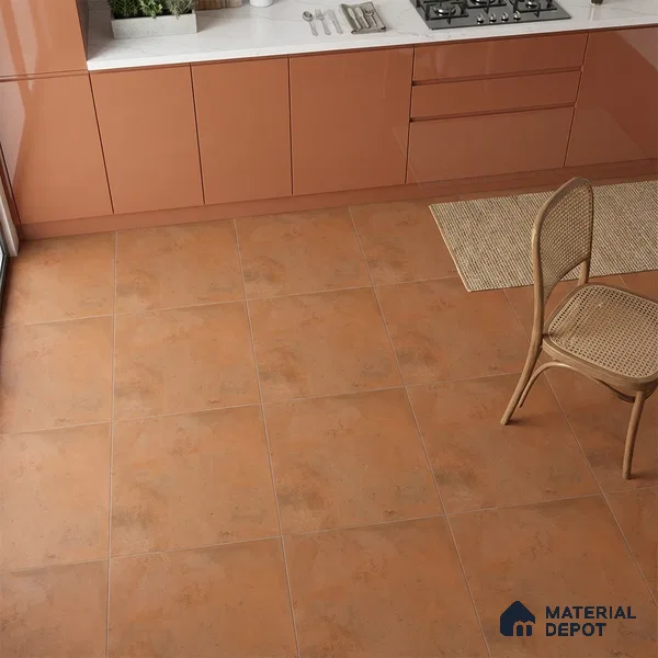 Stone Wall & Floor Tile TL 07416 Vint Terra 2 ft x 2 ft Matte Finish Vitrified Tile - 9 mm | Suitable For living Room, Bedroom, Bathroom (Sample)