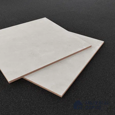Stone Floor Tile TL 07417 Dek Stone Gris 2 ft x 2 ft Matte Finish Vitrified Tile - 9 mm  | Suitable For Bathroom, Terrace & Balcony