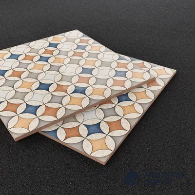 Moroccan Wall & Floor Tile TL 07419 Elista Multy 2 ft x 2 ft Glossy Finish Vitrified Tile - 9 mm | Suitable For Kitchen, Balcony, Dining Area | Please Expect a Slight Variation of Pattern | Random Designs