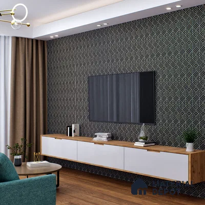 Black Highlighter Wall Tile TL 07441 B Prestige Royal Stonex Nero Trend Lust 4 ft x 2 ft Vitrified Punch Finish - 9 mm | Suitable For Bathroom, Accent/Feature Wall, Dining Area