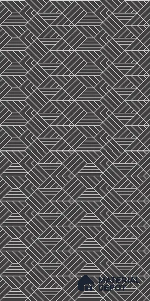 Black Highlighter Wall Tile TL 07441 B Prestige Royal Stonex Nero Trend Lust 4 ft x 2 ft Vitrified Punch Finish - 9 mm | Suitable For Bathroom, Accent/Feature Wall, Dining Area
