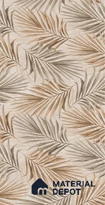 Brown Highlighter Wall Tile TL 07455 C Prestige Royal Neptune Brown Decor 4 ft x 2 ft Vitrified High Gloss Finish - 9 mm | Suitable For Bathroom, Accent/Feature Wall, Dining Area