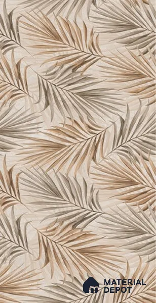 Brown Highlighter Wall Tile TL 07455 C Prestige Royal Neptune Brown Decor 4 ft x 2 ft Vitrified High Gloss Finish - 9 mm | Suitable For Bathroom, Accent/Feature Wall, Dining Area