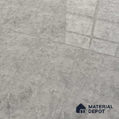 Marble Wall & Floor Tile TL 07459 B Sigma Grey 4 ft x 2 ft High Gloss Finish Vitrified Tile - 9 mm | 5 Random Designs | Suitable For Living Room, Bedroom, Dining