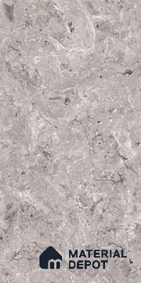 Marble Tundra Grey Wall & Floor Tile TL 07461 D Light Grey 4 ft x 2 ft High Gloss Finish Vitrified Tile - 9 mm | 4 Random Designs | Suitable For Living Room, Bedroom, Dining