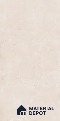 Marble Crema Marfil Wall & Floor Tile TL 07462 Warm Beige 4 ft x 2 ft High Gloss Finish Vitrified Tile - 9 mm | 4 Random Designs | Suitable For Living Room, Bedroom, Dining