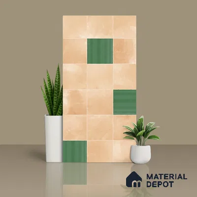 Stone Wall & Floor Tile TL 07474 Faenza Pergamon 4 ft x 2 ft Beige Vitrified Matte Finish Tile - 9 mm | Ideal for Living Room, Bathroom, Kitchen