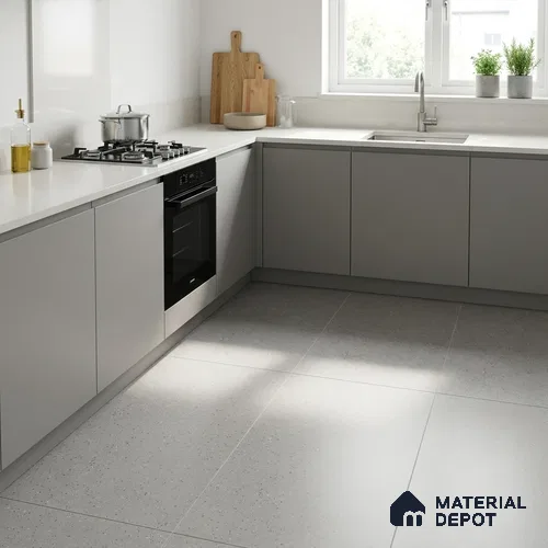Terrazzo Wall & Floor Tile TL 07481 Terrazzo Stone 4 ft x 2 ft Matte Finish Vitrified Tile - 9 mm