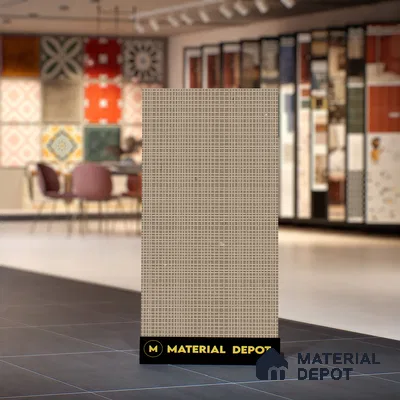 Highlighter Wall Tile TL 07494 D Chipsem Choco Decor 4 ft x 2 ft Brown Vitrified Matte Finish Decor Tile - 9 mm | Suitable For Bathroom, Accent/Feature Wall, Dining Area